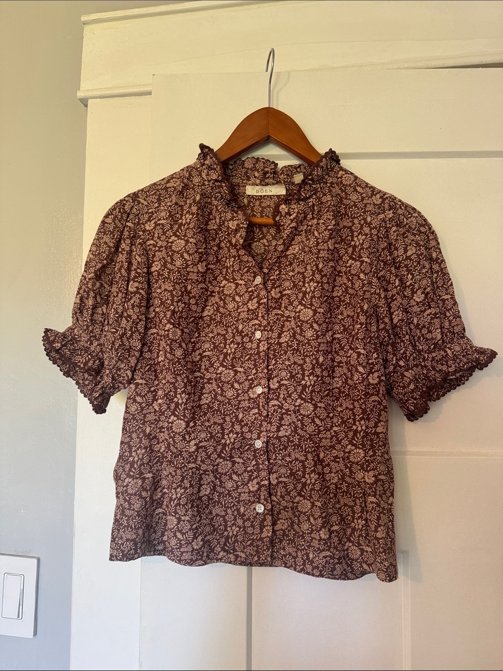 Dauphine Terra garden blouse